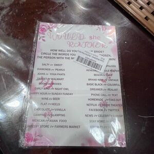 Would She Rather Game Cards